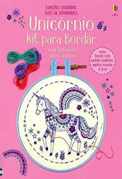 Imagem de UNICORNIO - KIT PARA BORDAR