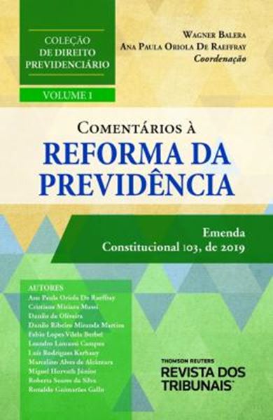 Picture of COMENTARIOS A REFORMA DA PREVIDENCIA