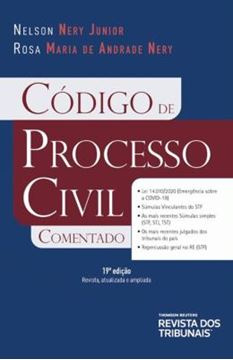 Imagem de CODIGO DE PROCESSO CIVIL COMENTADO - 19ª ED.