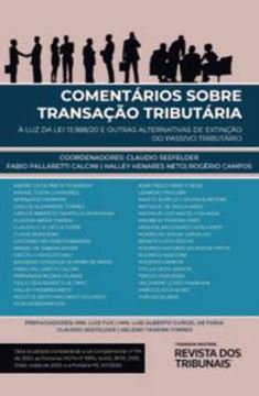 Imagem de COMENTARIOS SOBRE TRANSACAO TRIBUTARIA
