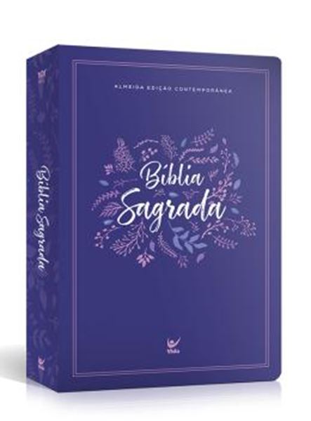 Picture of BIBLIA AEC - LETRA GRANDE - CAPA PU IMPRESSO - ROXA