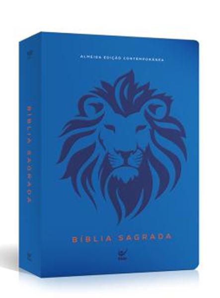 Picture of BIBLIA AEC - LETRA GRANDE - CAPA PU IMPRESSO - AZUL