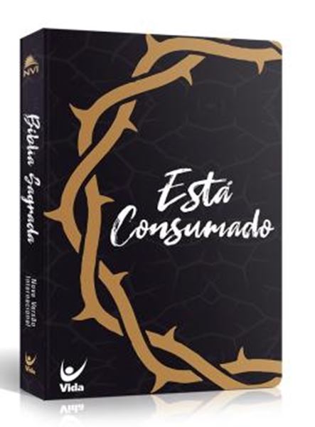 Picture of BIBLIA NVI SEMILUXO ESTA CONSUMADO C PALAVRAS DE JESUS EM VERMELHO 