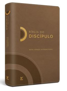 Imagem de BIBLIA DO DISCIPULO - NVI - LUXO MARROM