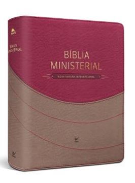 Imagem de BIBLIA MINISTERIAL - NVI - CAPA DUOTONE MARROM CLARO E VERMELHO