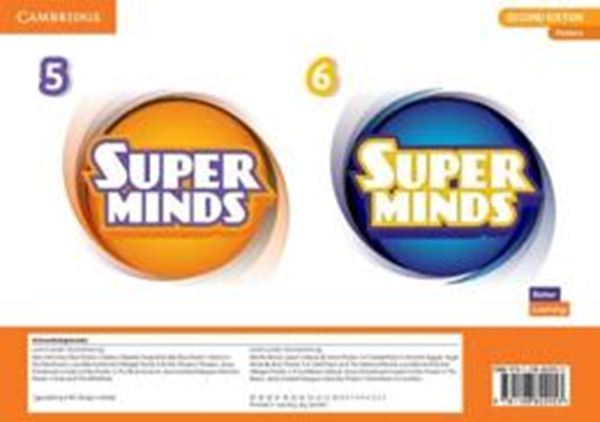 Picture of SUPER MINDS 5 AND 6 POSTER PACK - BRITISH ENGLISH - 2ND ED