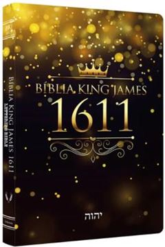 Imagem de BÍBLIA KING JAMES 1611 - ULTRAFINA LETTERING BIBLE COROA