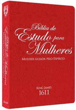 Imagem de BIBLIA DE ESTUDO PARA MULHERES - CAPA VERMELHA - BKJ1611 - 2ª ED