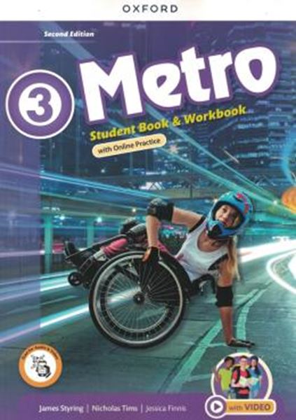 Picture of METRO 3 SB WITH ONLINE PRACTICE PK - 2ND ED