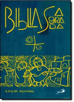 Imagem de BIBLIA SAGRADA - EDICAO PASTORAL (CAPA CRISTAL)