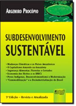 Imagem de SUBDESENVOLVIMENTO SUSTENTAVEL - 5º EDICAO