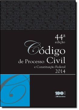 Imagem de CODIGO DE PROCESSO CIVIL TRADICIONAL - 44º ED