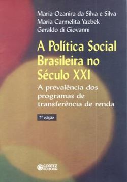 Imagem de POLITICA SOCIAL BRASILEIRA NO SECULO XXI, A - 7º ED