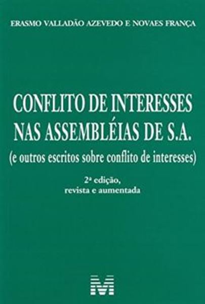 Picture of CONFLITOS DE INTERESSES NAS ASSEMBLEIAS DE S.A - 2º ED