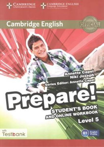 Picture of CAMBRIDGE ENGLISH PREPARE! 5 STUDENT´S BOOK WITH ONLINE WORKBOOK AND TESTBANK - 1ST ED