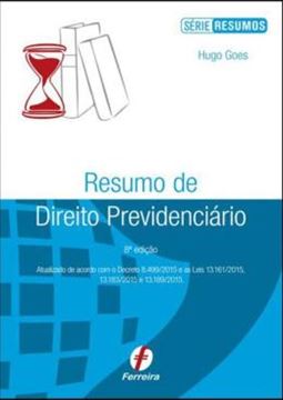Imagem de RESUMO DE DIREITO PREVIDENCIARIO - 8ª ED