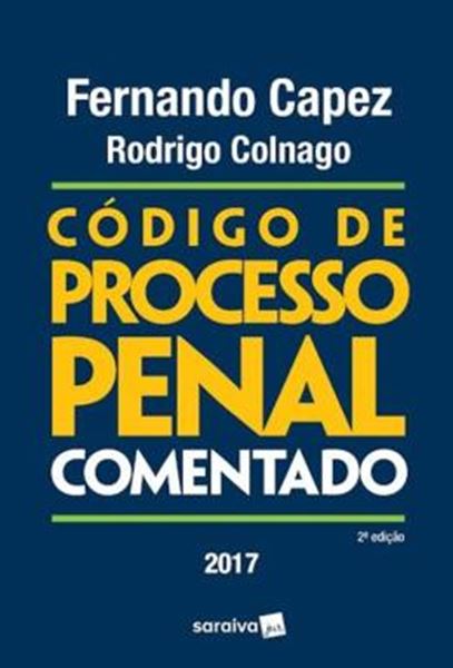 Picture of CODIGO DE PROCESSO PENAL COMENTADO - 2ª ED