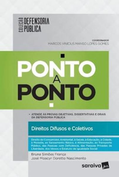 Picture of COLECAO DEFENSORIA PUBLICA - PONTO A PONTO - DIREITOS DIFUSOS E COLETIVOS