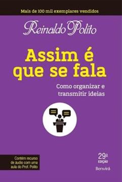 Imagem de ASSIM E QUE SE FALA - COMO ORGANIZAR E TRANSMITIR IDEIAS - 29ª ED
