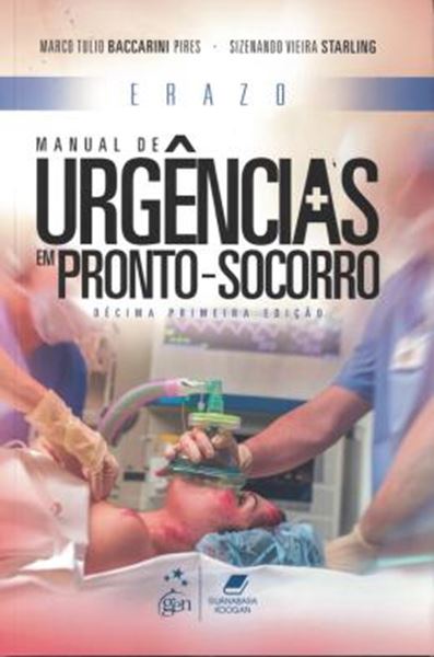Picture of ERAZO - MANUAL DE URGENCIAS EM PRONTO-SOCORRO - 11ª ED