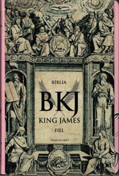 Imagem de BIBLIA KING JAMES FIEL 1611 - CAPA LUXO ROSA