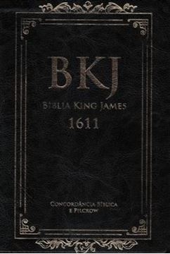 Imagem de BIBLIA KING JAMES 1611 STANDARD COM CONCORDANCIA E PILCROW - PRETA - 2ª ED