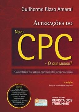 Imagem de ALTERACOES DO NOVO CPC - O QUE MUDOU? - 3ª ED