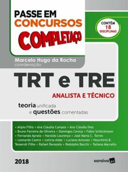 Picture of COLECAO PASSE EM CONCURSOS - COMPLETACO - TRT E TRE