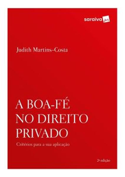 Picture of BOA-FE NO DIREITO PRIVADO, A - 2ª ED