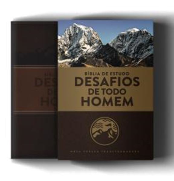 Picture of BIBLIA DE ESTUDO: DESAFIOS DE TODO HOMEM - 3? EDICAO - NVT