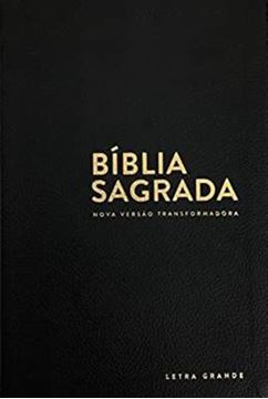 Imagem de BIBLIA NVT - LUXO - PRETA LETRA GRANDE
