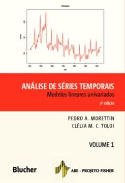 Imagem de ANALISE DE SERIES TEMPORAIS - VOLUME 1 - MODELOS LINEARES UNIVARIADOS - 3ª ED