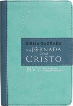 Imagem de BIBLIA SAGRADA - NA JORNADA COM CRISTO - VERDE