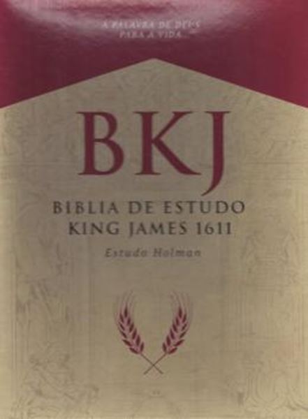 Picture of BIBLIA KING JAMES 1611 - COM ESTUDO HOLMAN - AZUL
