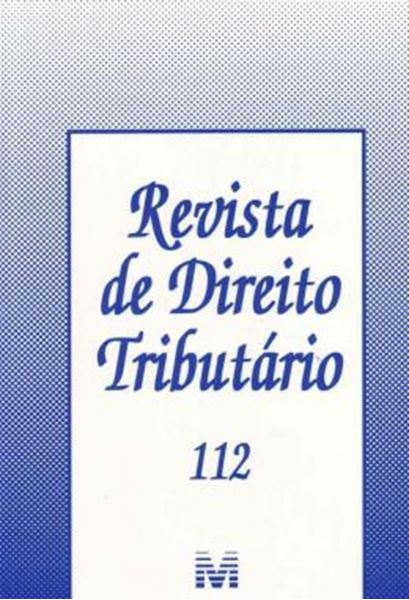 Picture of REVISTA DE DIREITO TRIBUTARIO - VOLUME 112