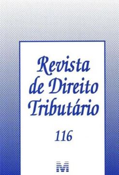 Imagem de REVISTA DE DIREITO TRIBUTARIO - VOLUME 116