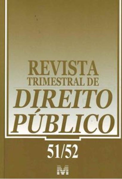 Picture of REVISTA TRIMESTRAL DE DIREITO PUBLICO - VOLS. 51/52