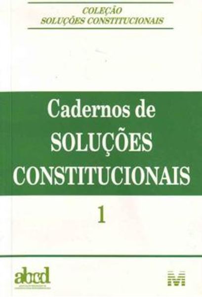 Picture of CADERNOS DE SOLUCOES CONSTITUCIONAIS