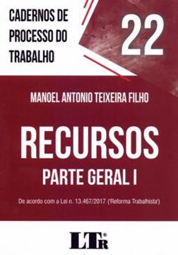 Imagem de CADERNOS DE PROCESSO DO TRABALHO - VOL. 22