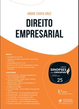 Imagem de SINOPSES PARA CONCURSOS - VOL. 25 - DIREITO EMPRESARIAL - 2ª ED