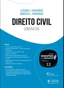 Imagem de SINOPSES PARA CONCURSOS - VOL. 13 - DIREITO CIVIL - CONTRATOS - 4ª ED
