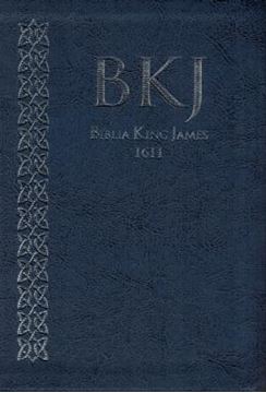 Imagem de BIBLIA KING JAMES FIEL 1611 - ULTRAFINA AZUL