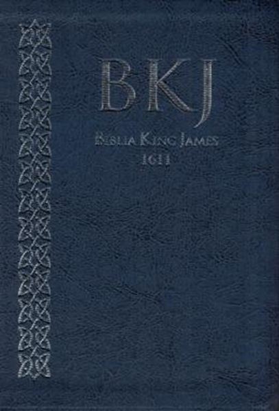Picture of BIBLIA KING JAMES FIEL 1611 - ULTRAFINA AZUL