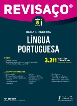 Imagem de REVISACO - LINGUA PORTUGUESA - 3.211 QUESTOES COMENTADAS, ALTERNATIVA POR ALTERNATIVA - 6ª ED