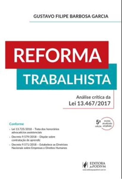 Picture of REFORMA TRABALHISTA - ANALISE CRITICA DA LEI 13.467/2017