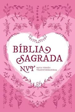 Imagem de BIBLIA SAGRADA NVT - CORACAO ROSA