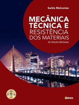 Imagem de MECANICA TECNICA E RESISTENCIA DOS MATERIAIS - 20ª ED