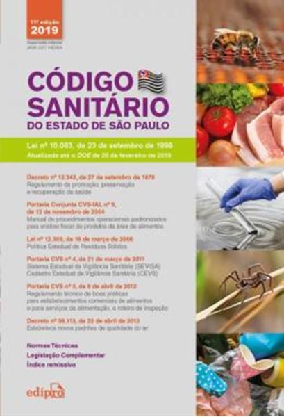 Picture of CODIGO SANITARIO DO ESTADO DE SAO PAULO - 11ª ED