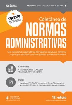 Imagem de COLETANEA DE NORMAS ADMINISTRATIVAS