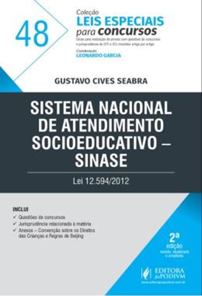 Picture of SISTEMA NACIONAL DE ATENDIMENTO SOCIOEDUCATIVO - SINASE - LEI 12.594/2012 - 2ª ED